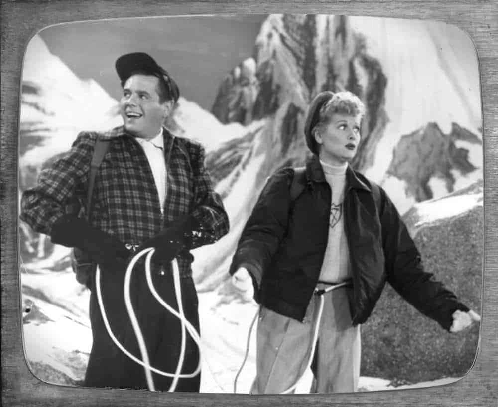 Desi and Lucy Arnaz - I Love Lucy television show