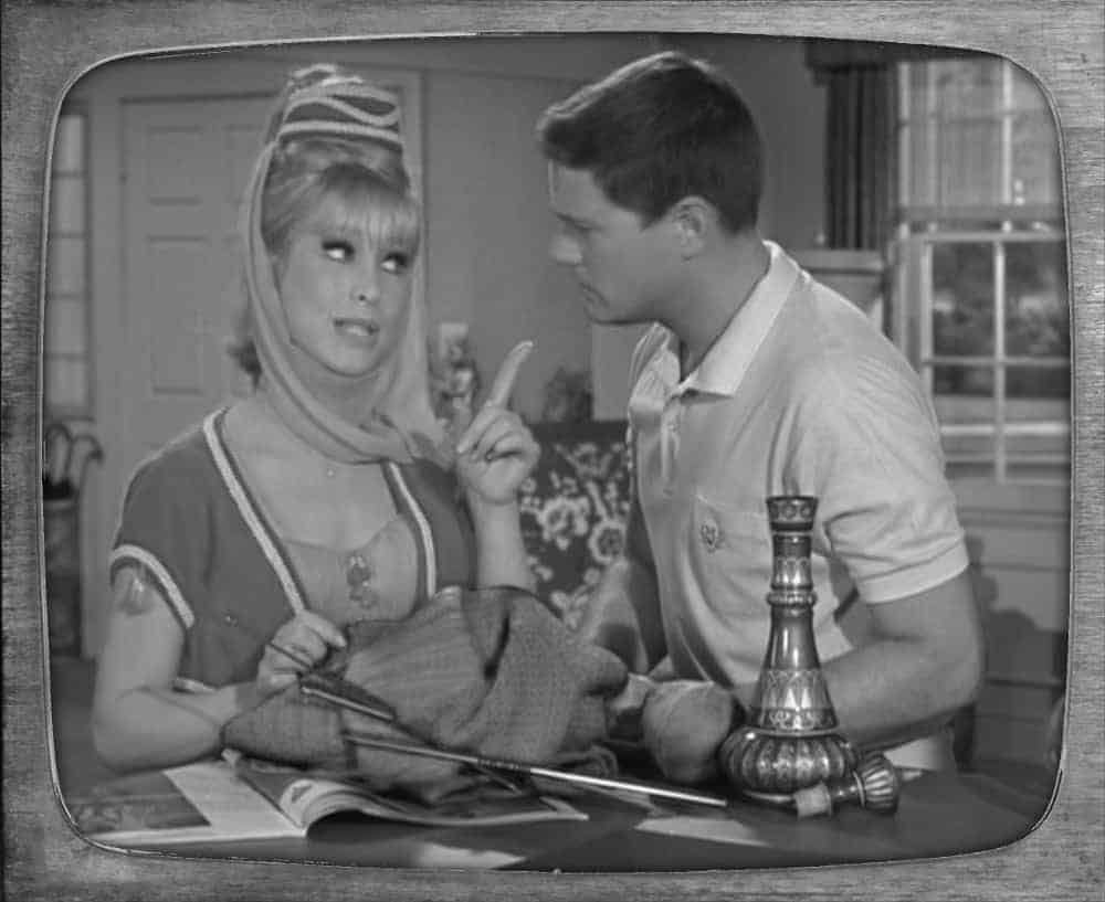 I Dream of Jeannie - Jeannie and Tony the astronaut