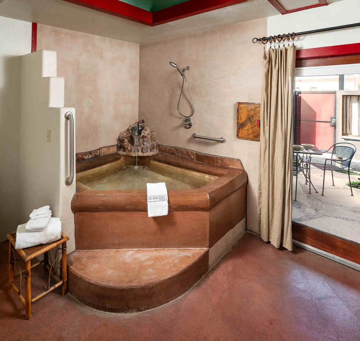 as the world turns in room bath