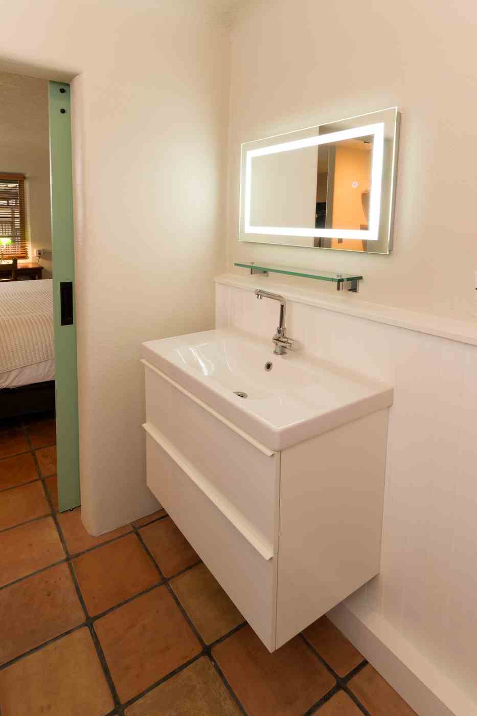 route 66 bathroom sink at blackstone hotsprings