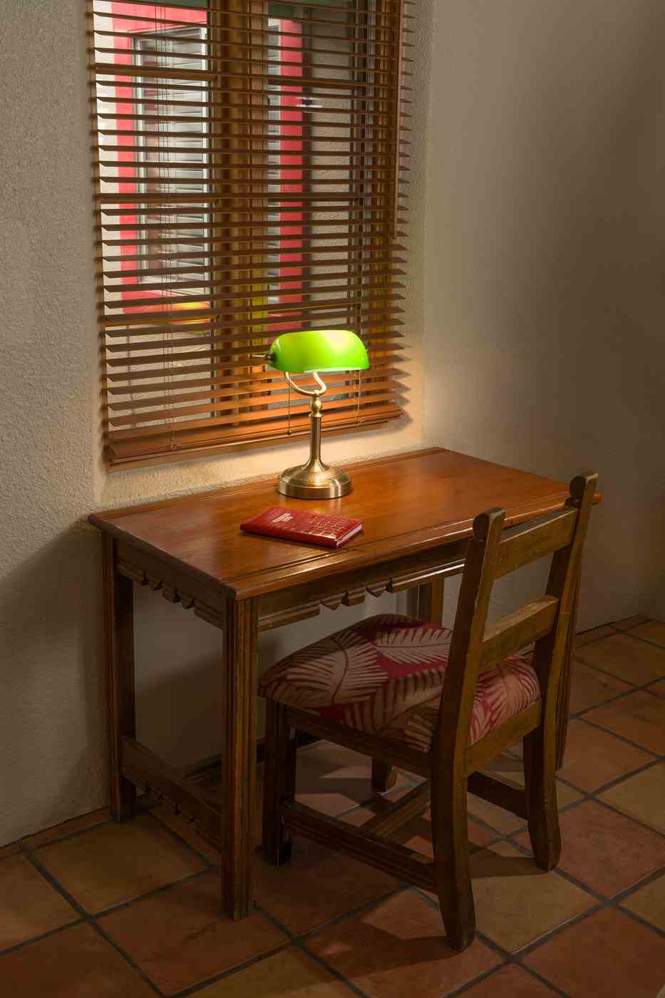 route 66 writing desk at blackstone hotsprings