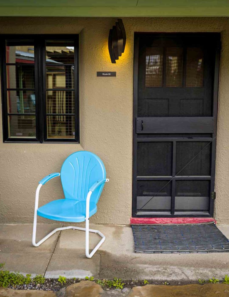 welcome to the route 66 room at blackstone hotsprings